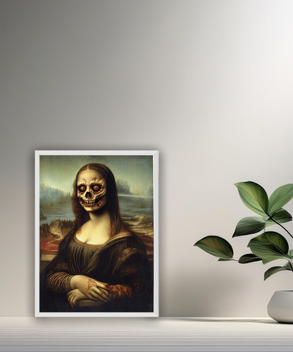 Cadre photo Mona Lisa La Joconde Monster
