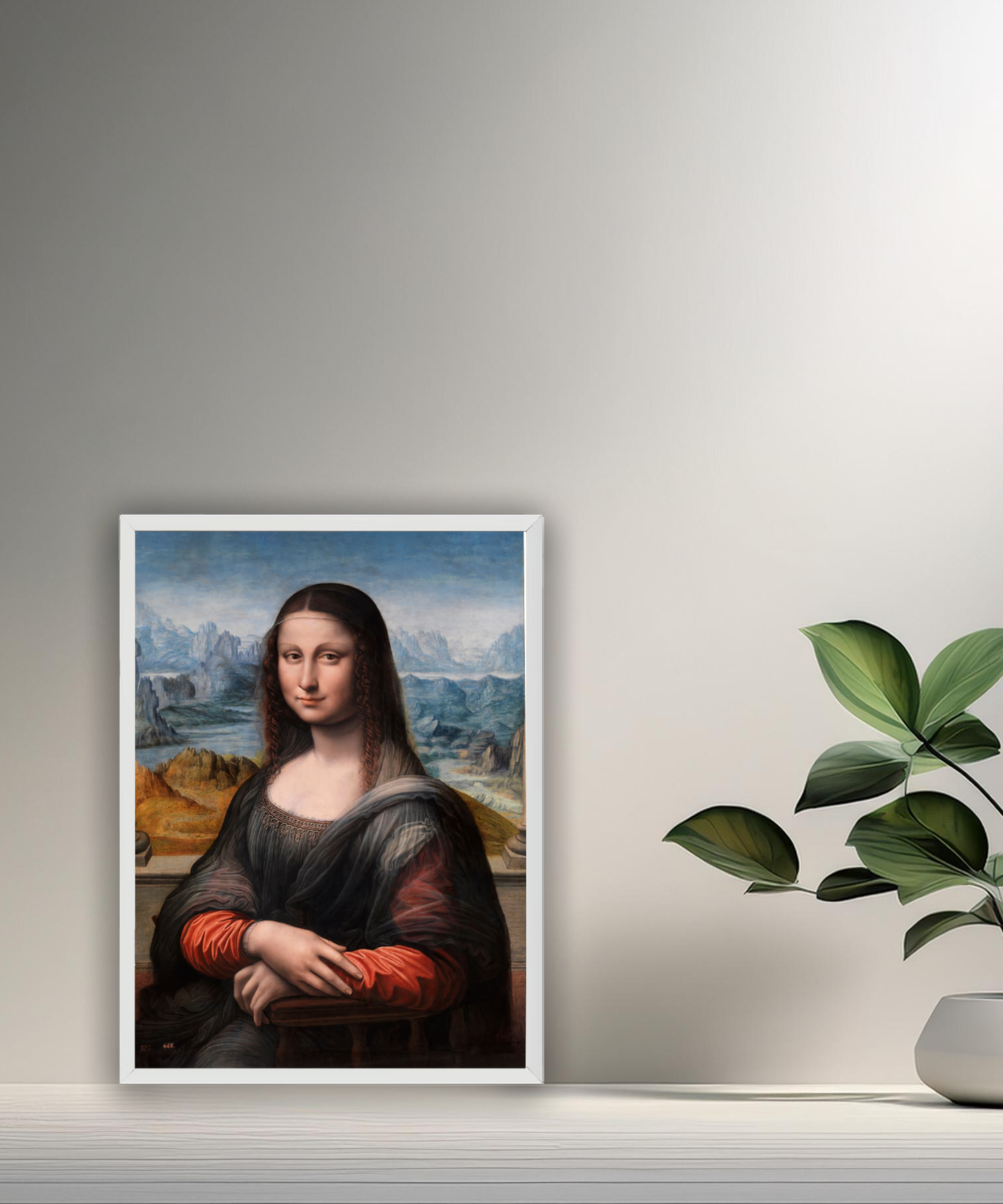 Cadre photo Mona Lisa La Joconde