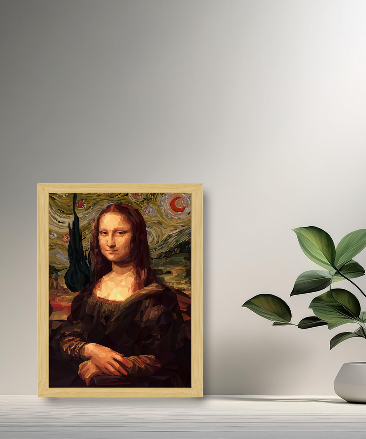 Cadre photo Mona Lisa La Joconde