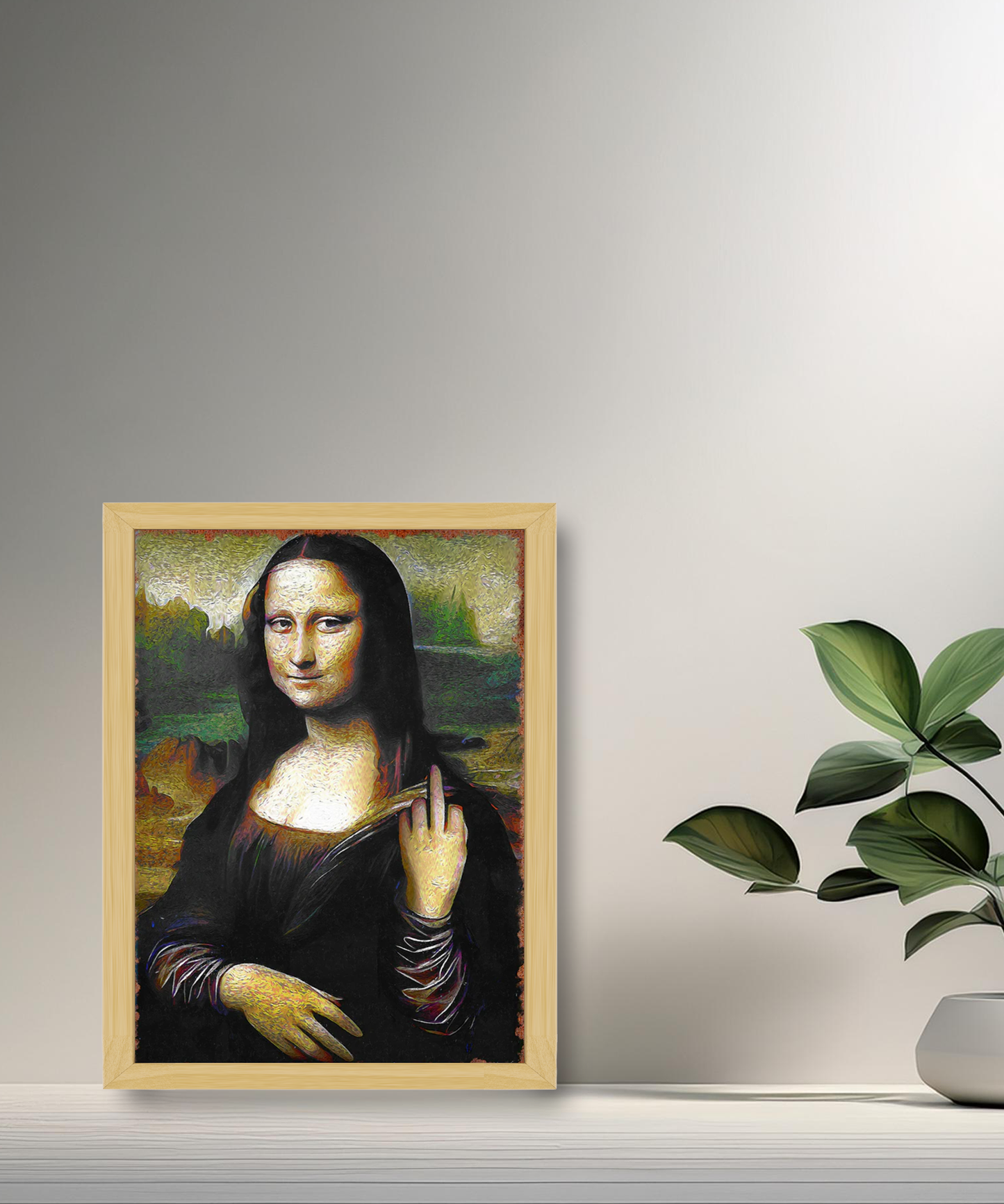 Cadre photo Mona Lisa La Joconde