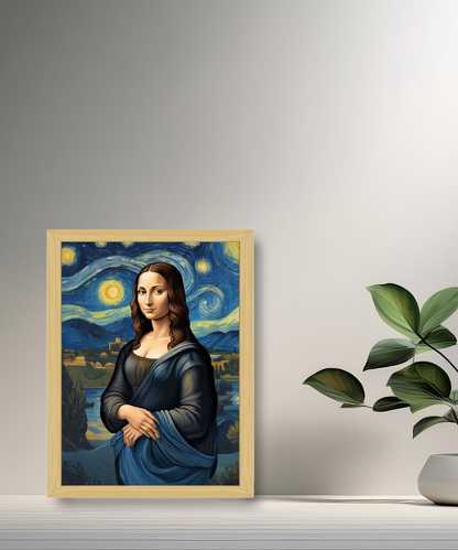 Cadre photo Mona Lisa La Joconde Pop art