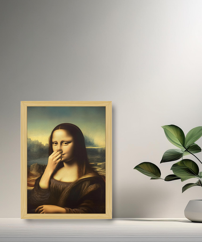Cadre photo Mona Lisa La Joconde