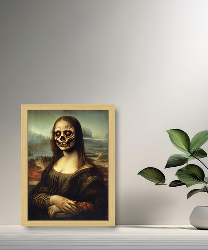 Cadre photo Mona Lisa La Joconde Monster