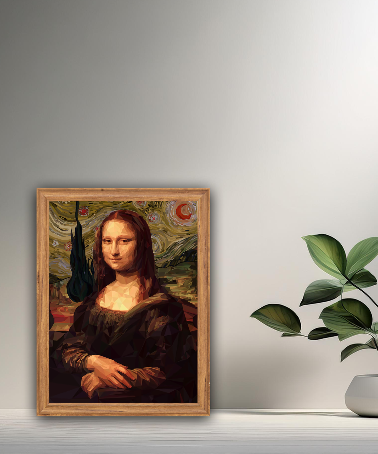 Cadre photo Mona Lisa La Joconde