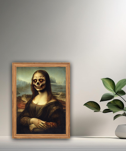 Cadre photo Mona Lisa La Joconde Monster