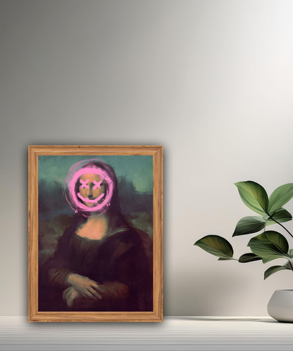 Cadre photo Mona Lisa Pop Art