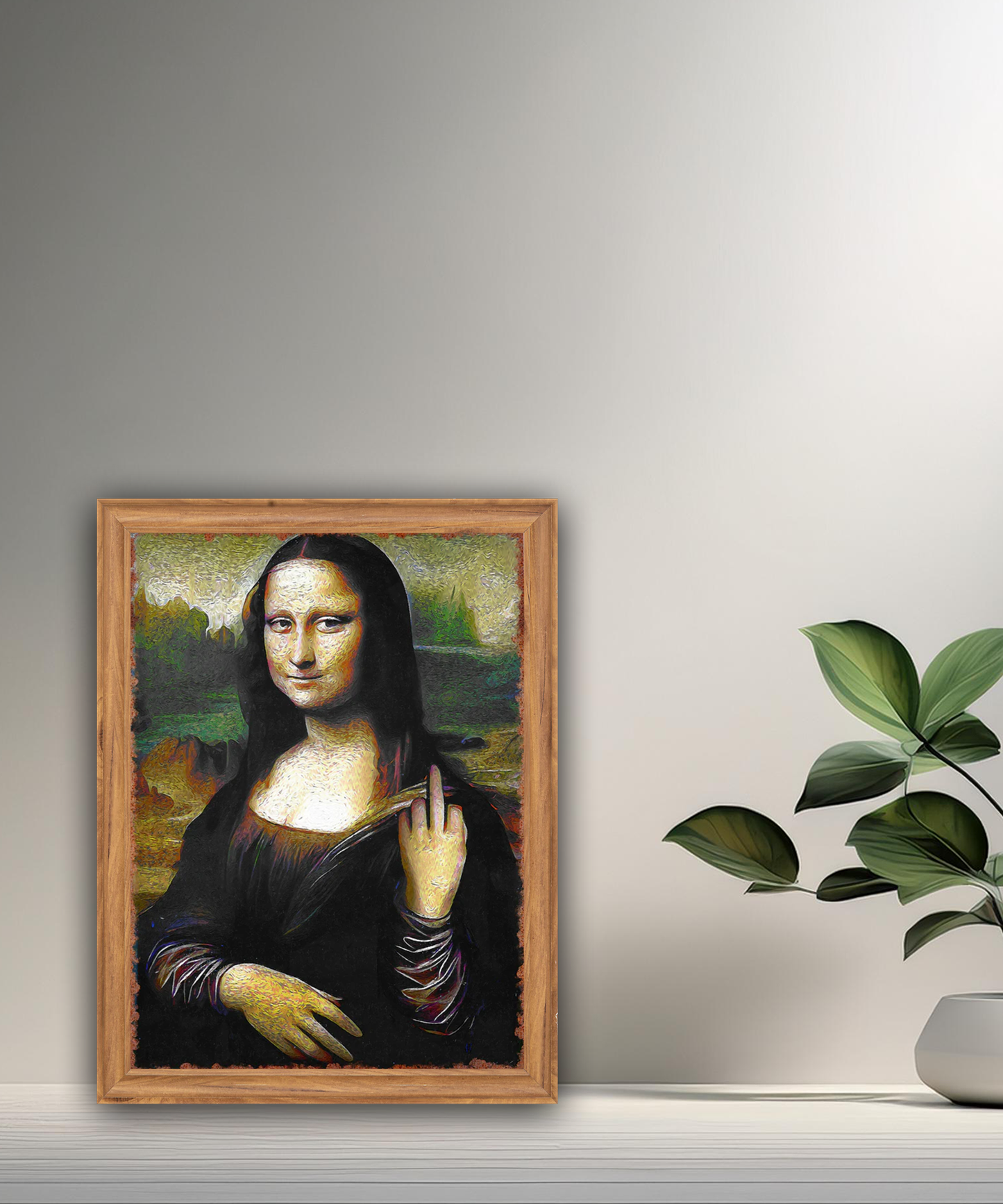 Cadre photo Mona Lisa La Joconde