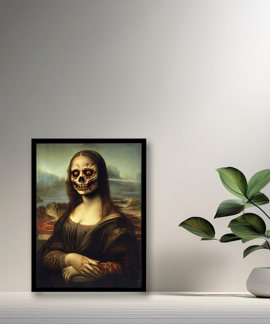 Cadre photo Mona Lisa La Joconde Monster
