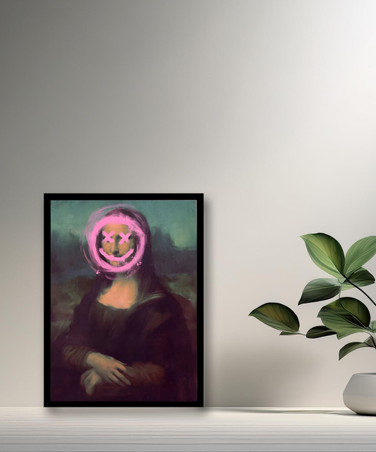 Cadre photo Mona Lisa Pop Art