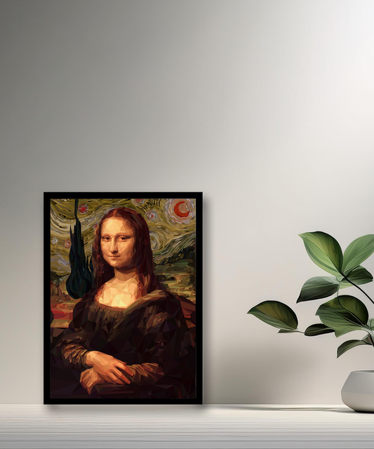 Cadre photo Mona Lisa La Joconde