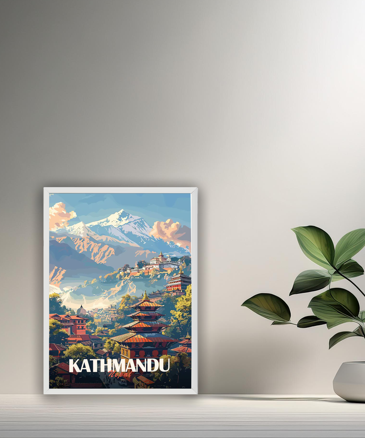 Cadre photo Kathmandu Nepal