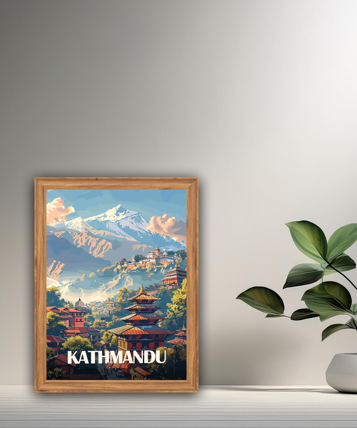 Cadre photo Kathmandu Nepal