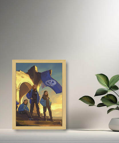 Cadre photo Karmine Corp Woman