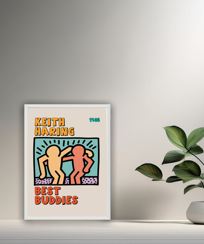 Cadre photo Keith Haring