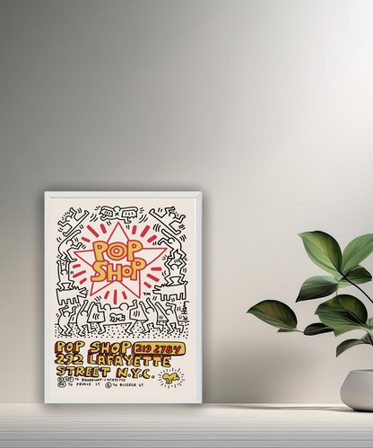 Cadre photo Keith Haring