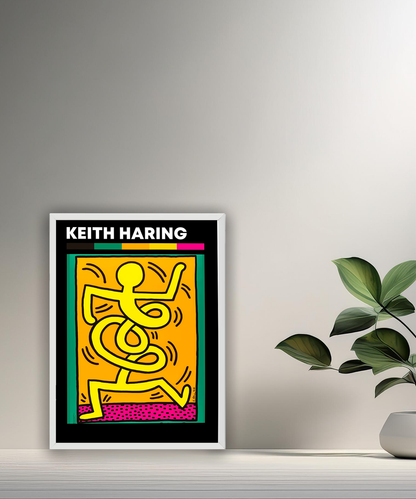 Cadre photo Keith Haring