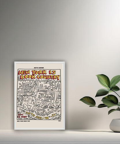 Cadre photo Keith Haring