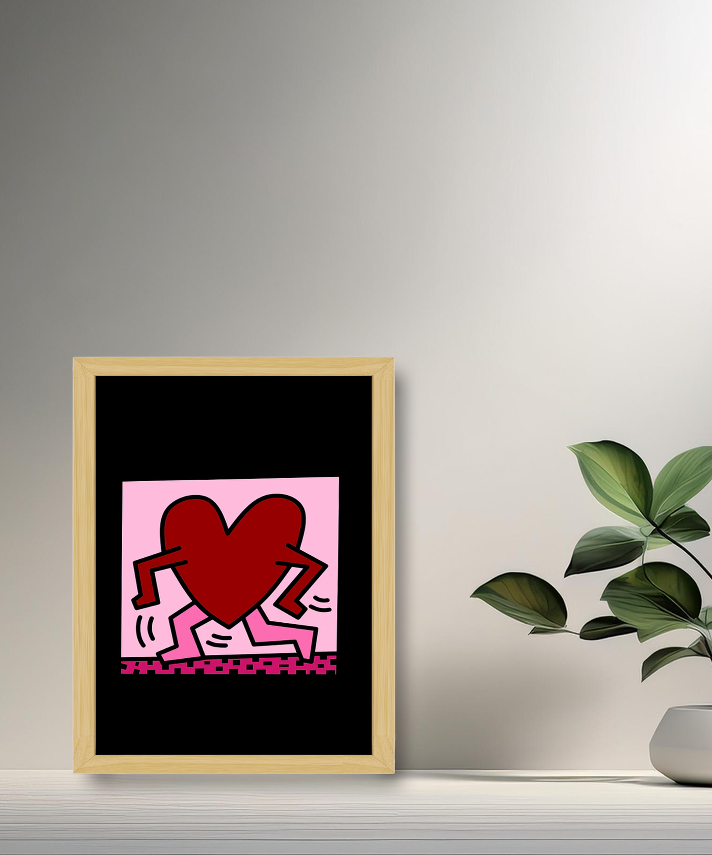 Cadre photo Keith Haring