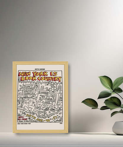 Cadre photo Keith Haring