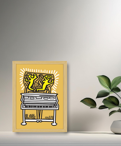 Cadre photo Keith Haring