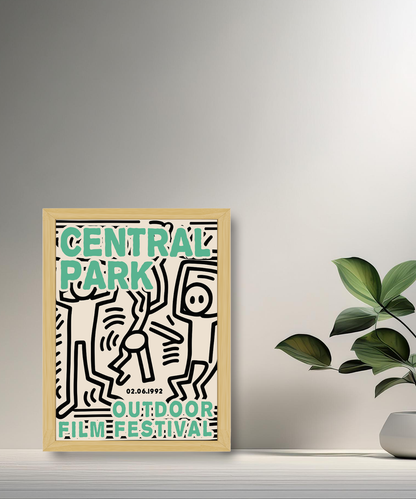 Cadre photo Keith Haring