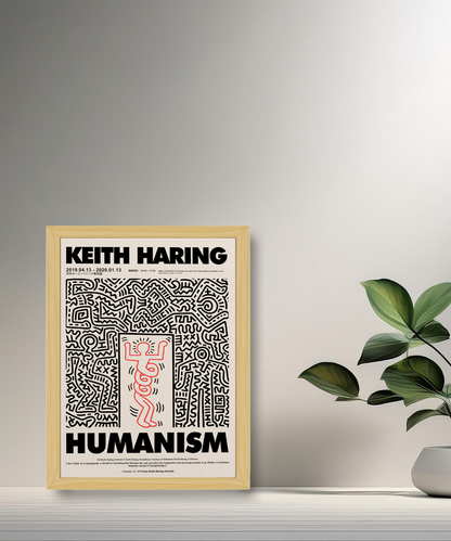 Cadre photo Keith Haring