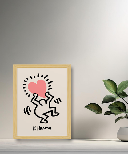 Cadre photo Keith Haring