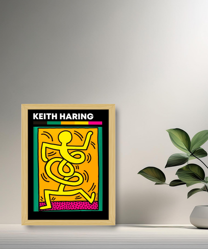 Cadre photo Keith Haring