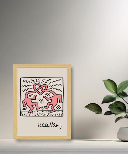 Cadre photo Keith Haring