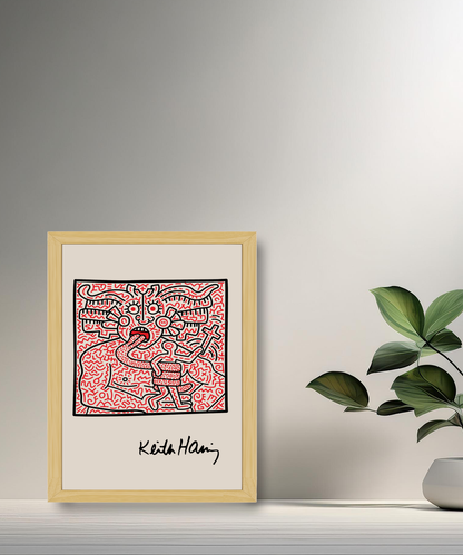 Cadre photo Keith Haring