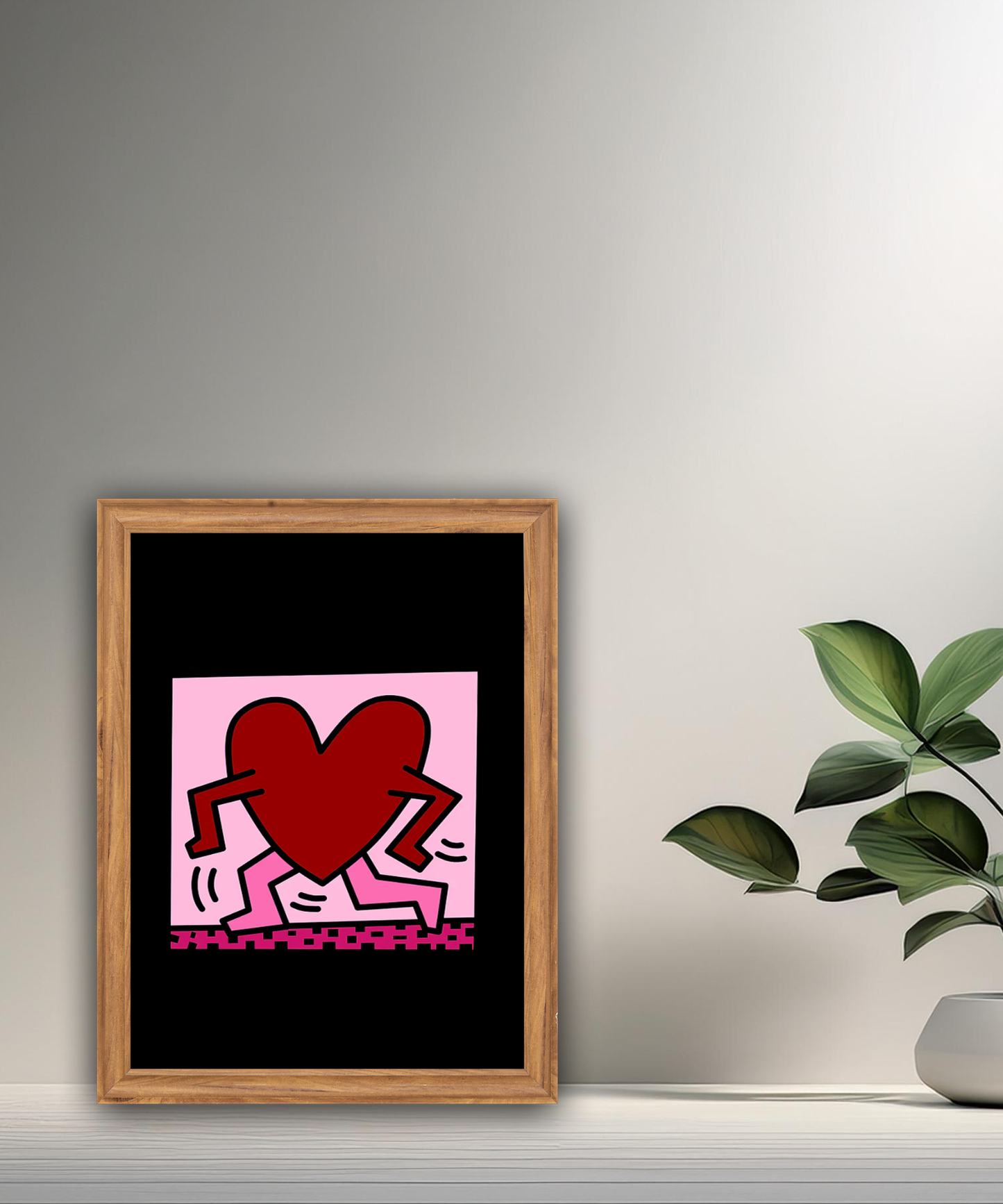 Cadre photo Keith Haring