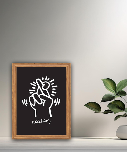 Cadre photo Keith Haring