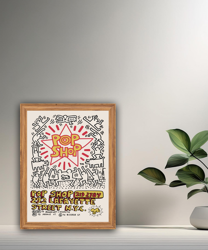 Cadre photo Keith Haring