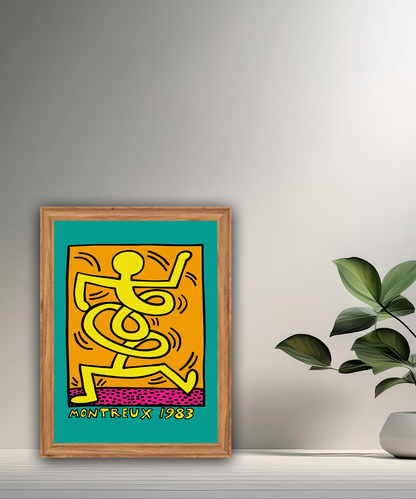 Cadre photo Keith Haring
