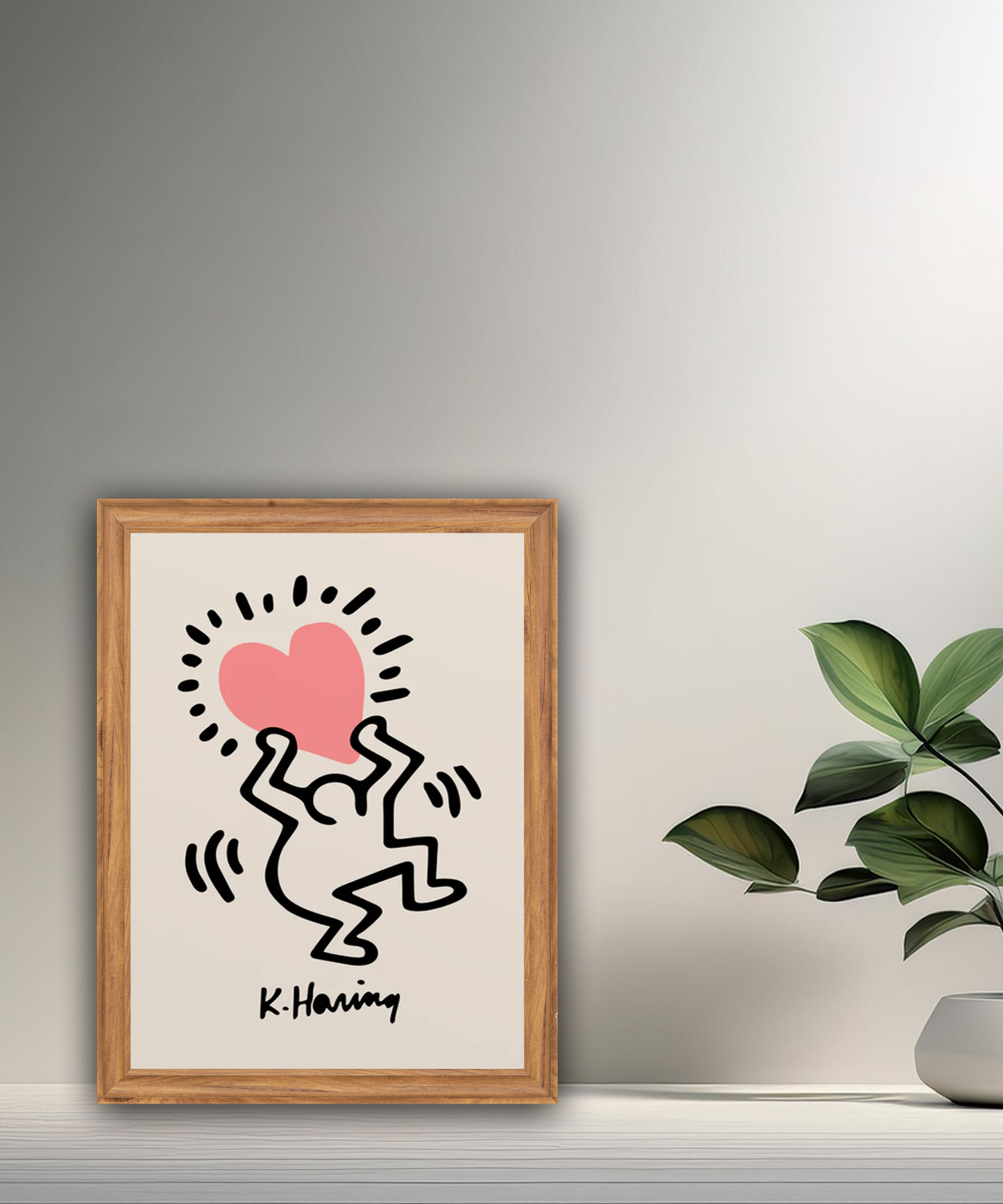 Cadre photo Keith Haring