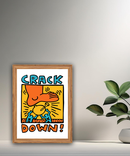 Cadre photo Keith Haring