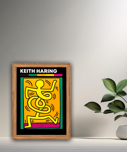 Cadre photo Keith Haring