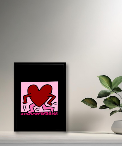 Cadre photo Keith Haring