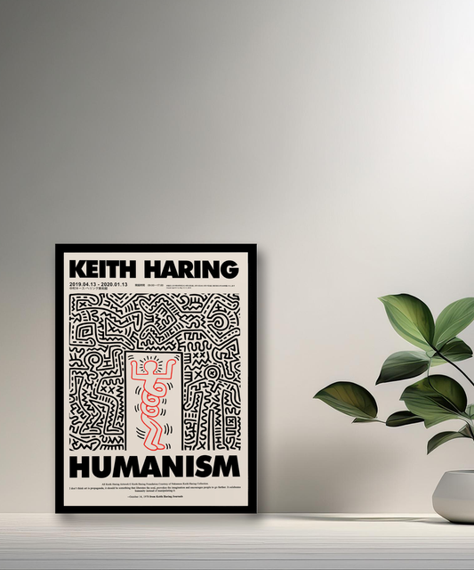 Cadre photo Keith Haring