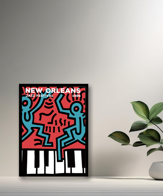 Cadre photo Keith Haring
