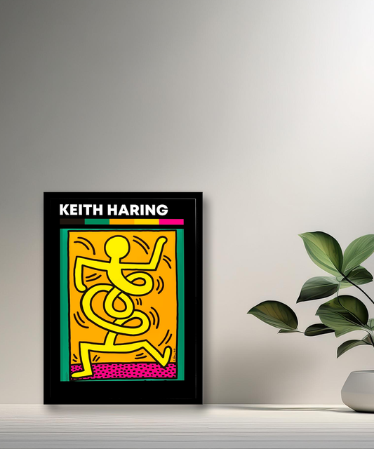 Cadre photo Keith Haring