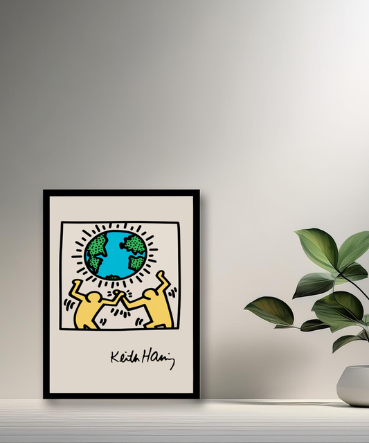 Cadre photo Keith Haring