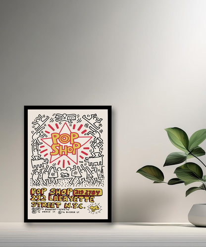 Cadre photo Keith Haring