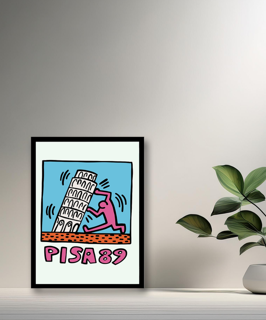 Cadre photo Keith Haring