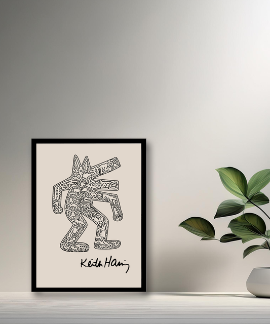 Cadre photo Keith Haring