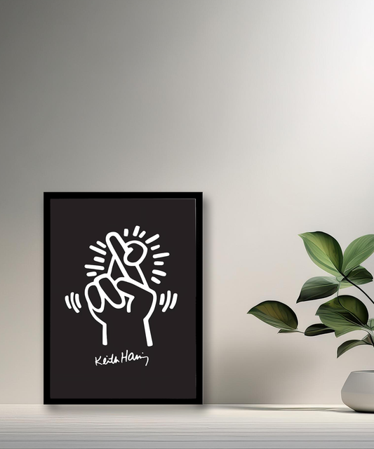 Cadre photo Keith Haring