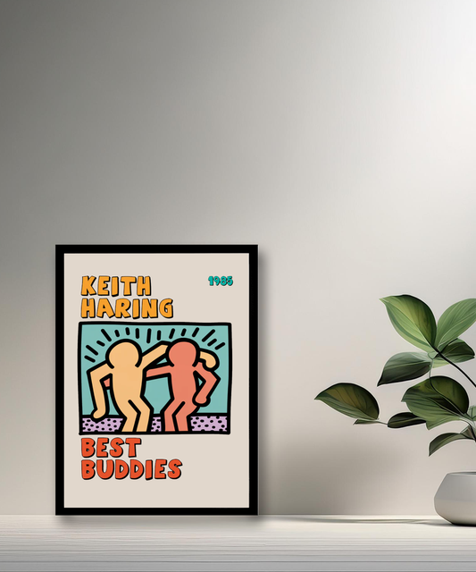 Cadre photo Keith Haring