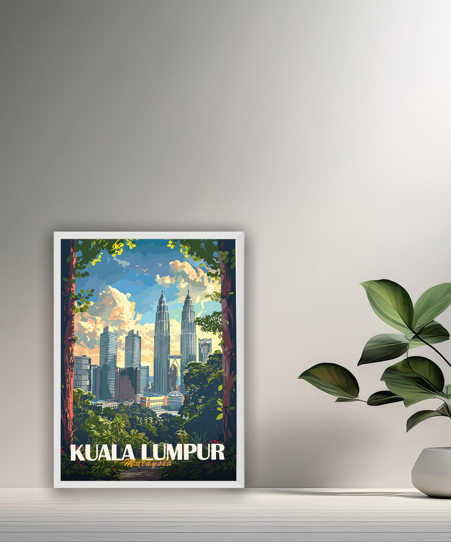 Cadre photo Kuala Lampur Malaysia