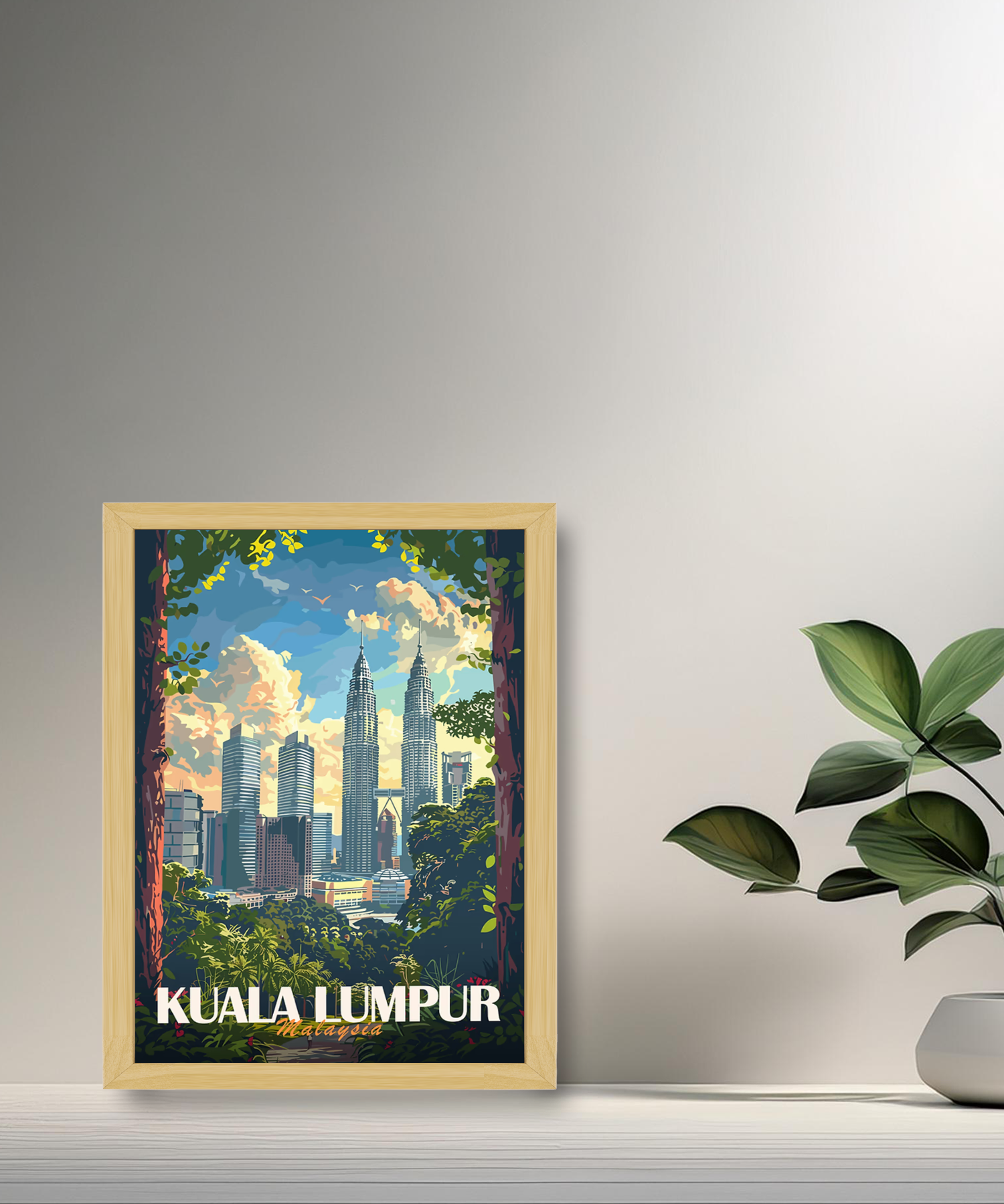 Cadre photo Kuala Lampur Malaysia