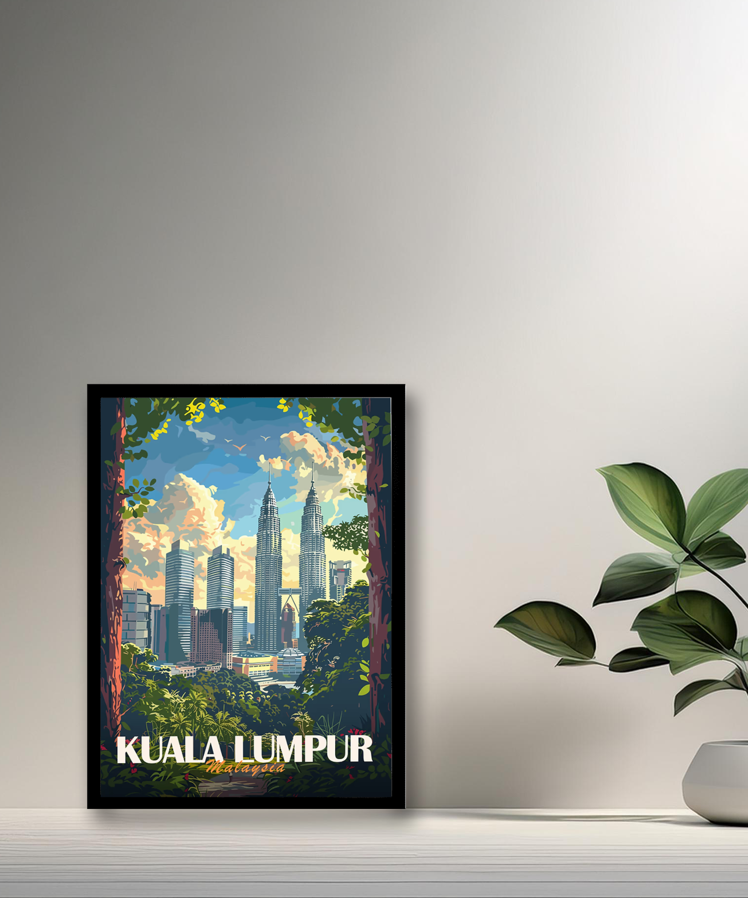 Cadre photo Kuala Lampur Malaysia